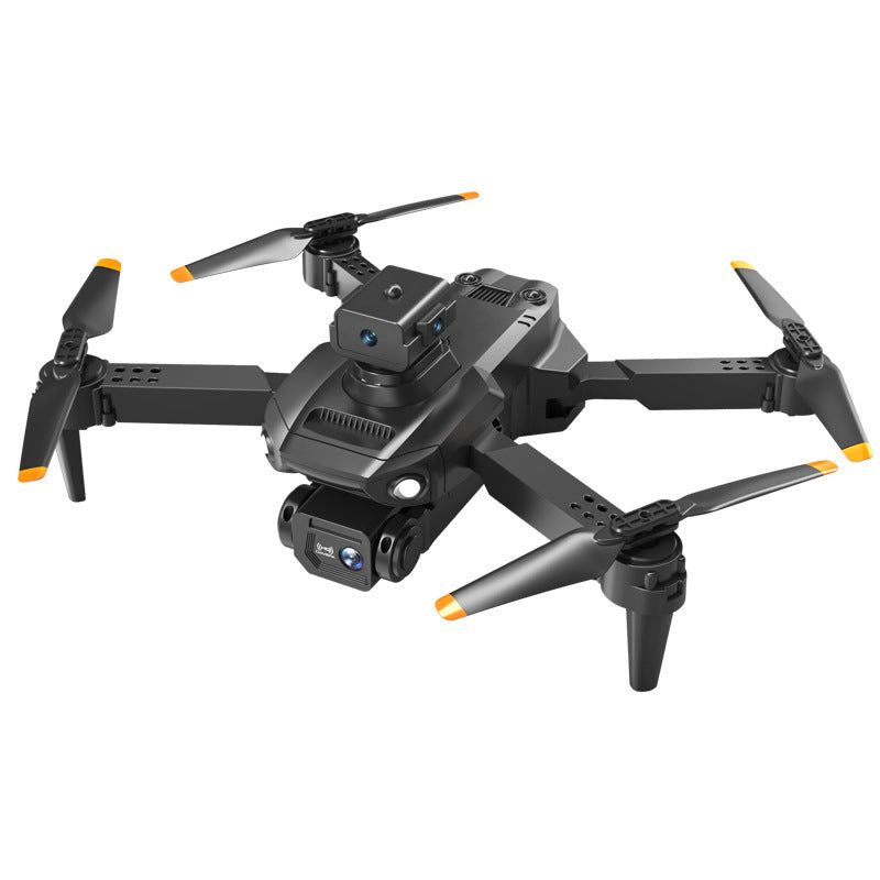 Kids operating drone outdoors