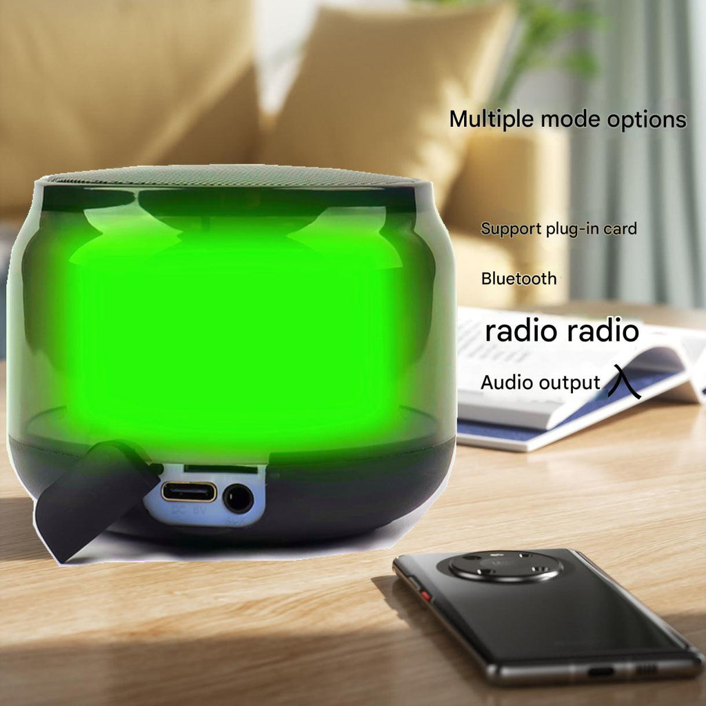 Cool Mini Bluetooth Speaker - outdoor setting