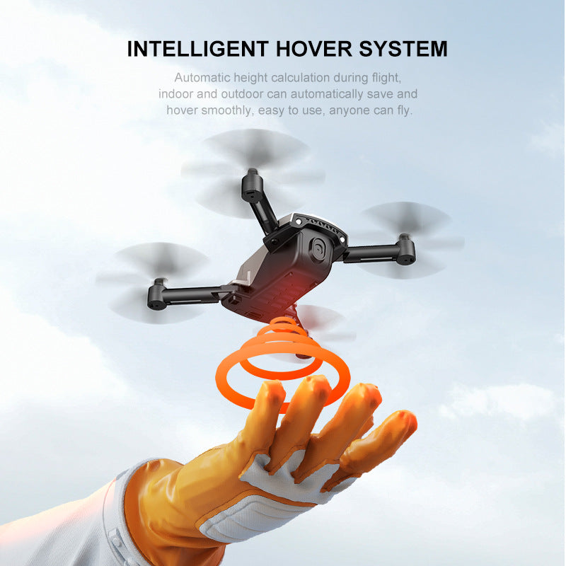 Drone flying high above scenic landscapes