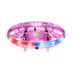 Side view of the Floating LED Magic Ball in action