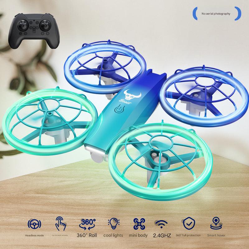 students learning with SG500 drone