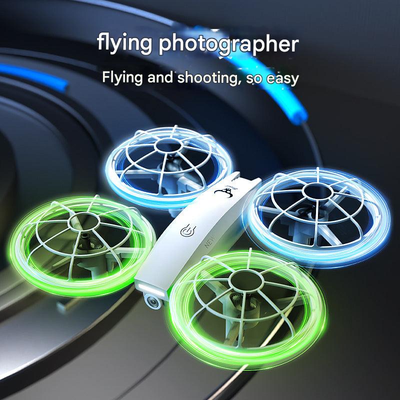 group of children with SG500 drone