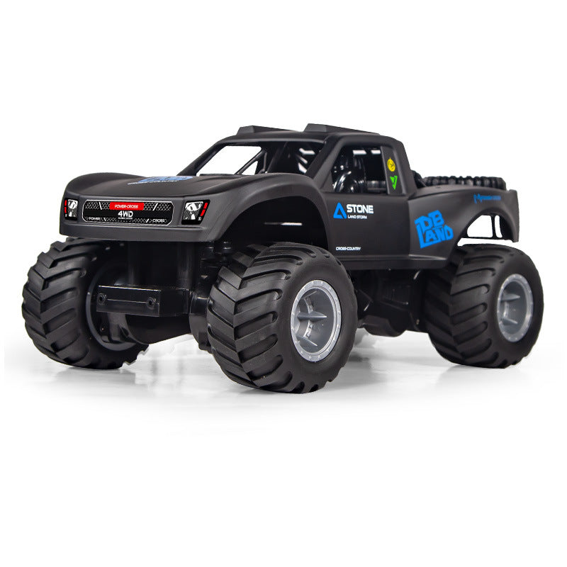Children enjoying the remote control car at the park