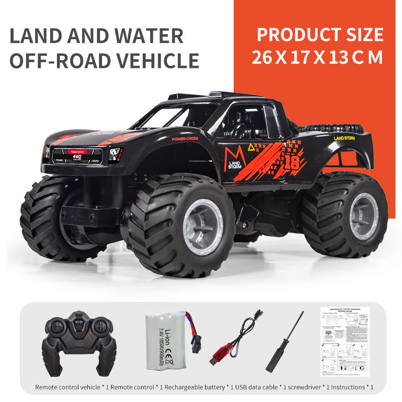 All-Terrain Amphibious Remote Control Car in action