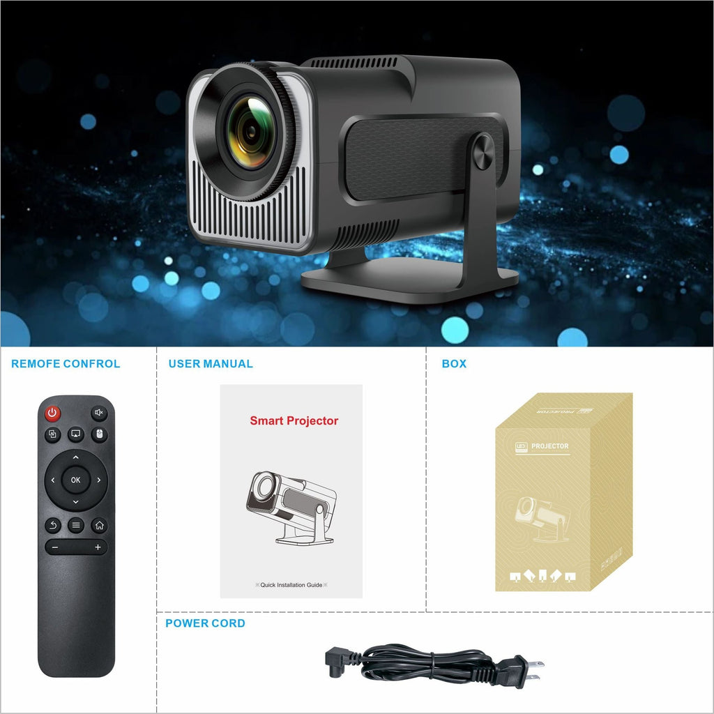 Stunning visuals of movies with the 4K projector