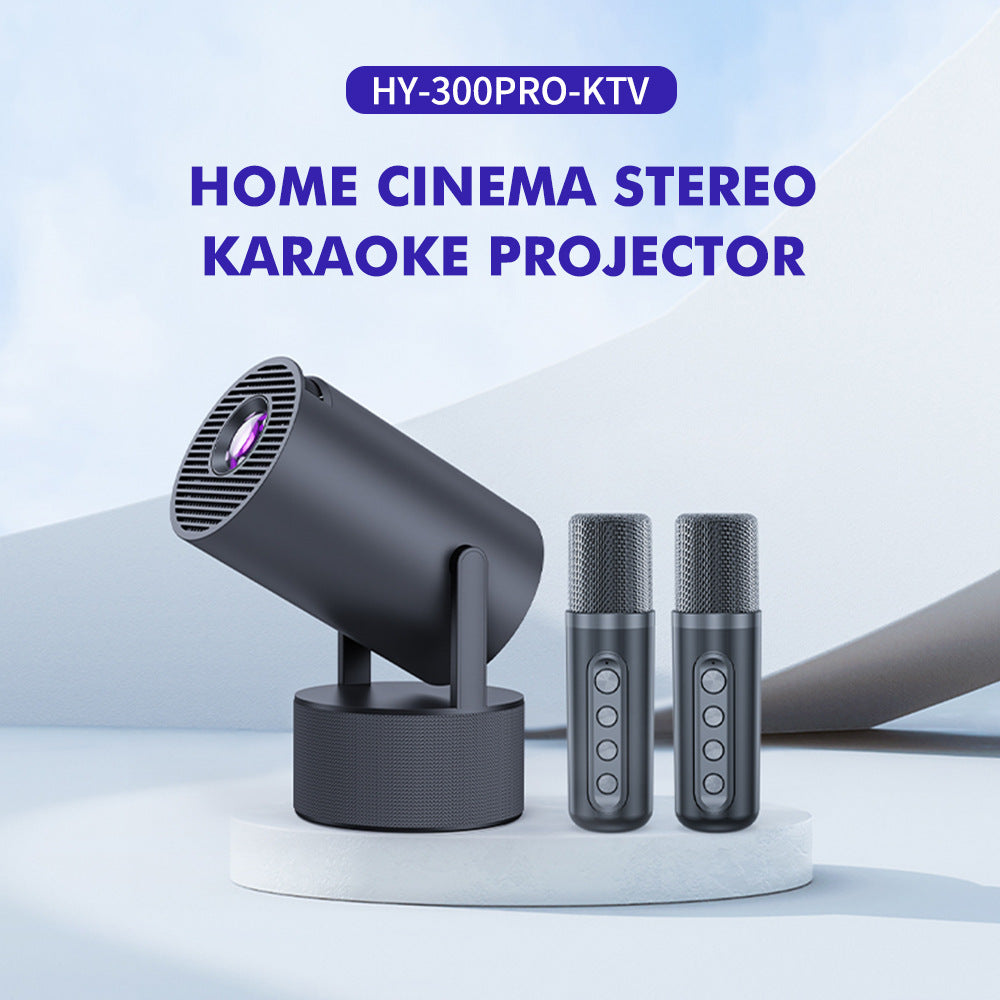 Lightweight projector with remote control