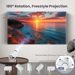 User-friendly interface of the S100 projector