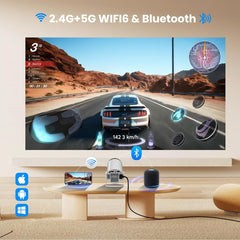 Portability features of the Projector S100