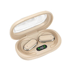 Lifestyle image of earbuds during exercise