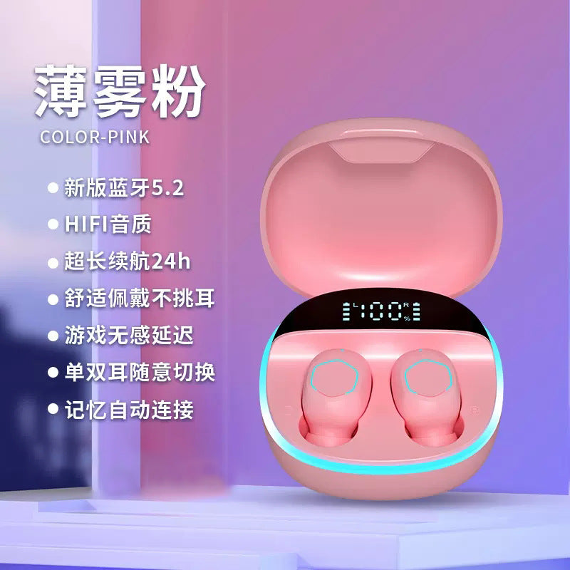 M13 Wireless Bluetooth Earbuds with battery indicator