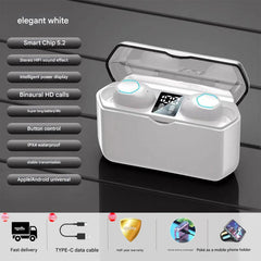 M22 wireless earbuds in display case