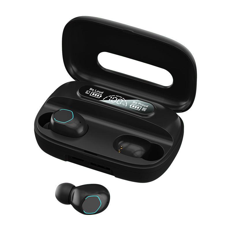 M22 wireless earbuds in black colour