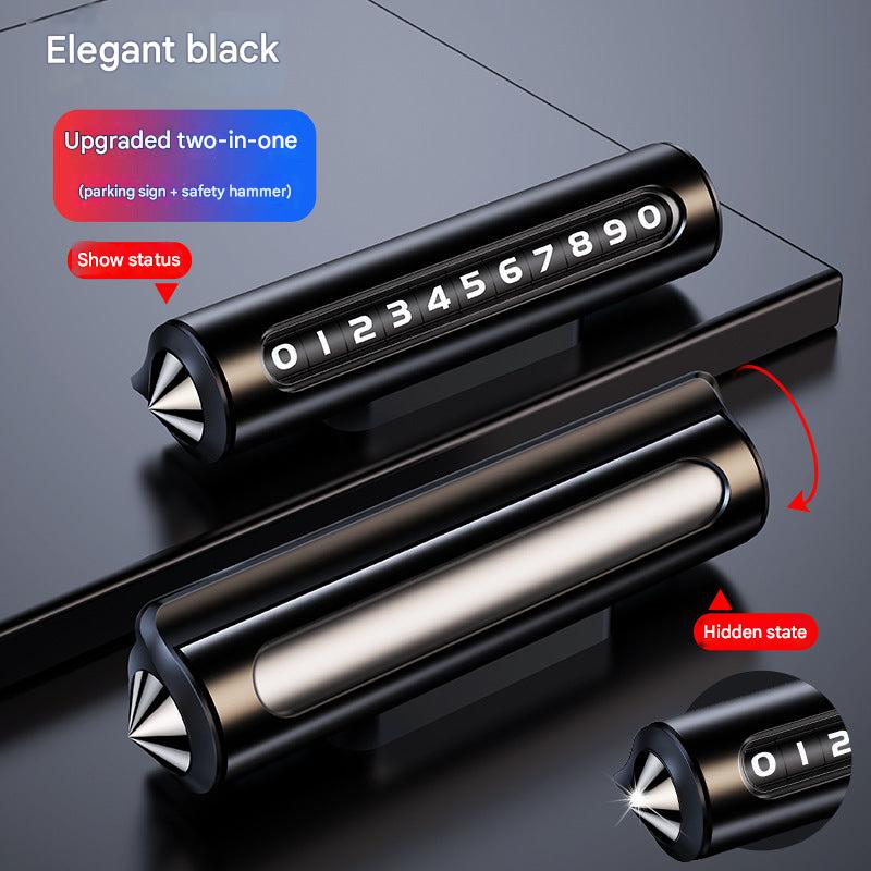 Vibrant multi-use rolling parking tag for events