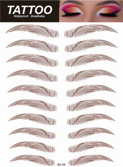 Cosmetic eyebrow tattoo packaging design