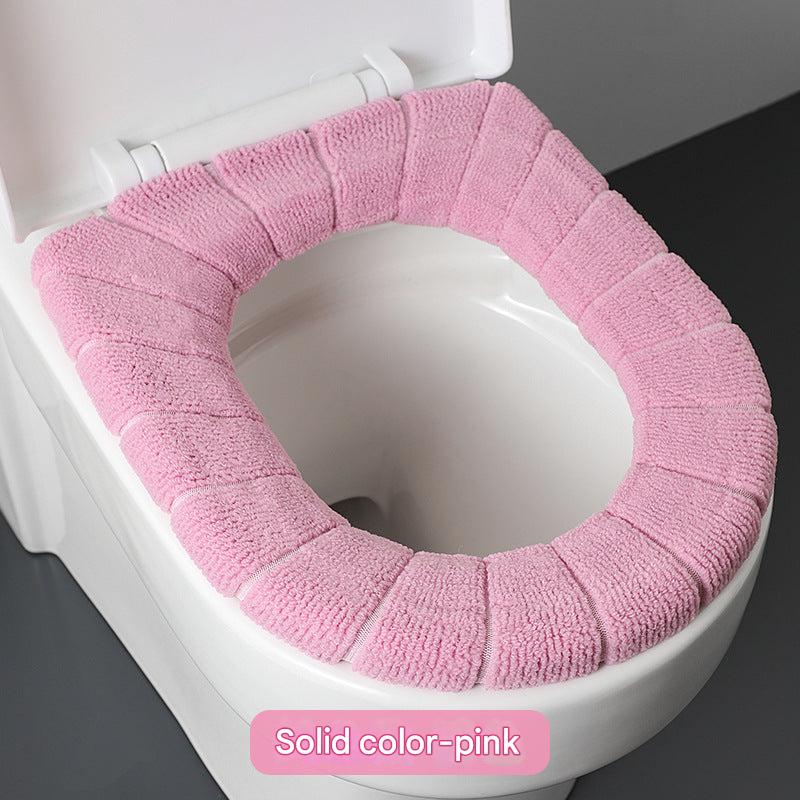 Elegant appearance of the toilet seat cover