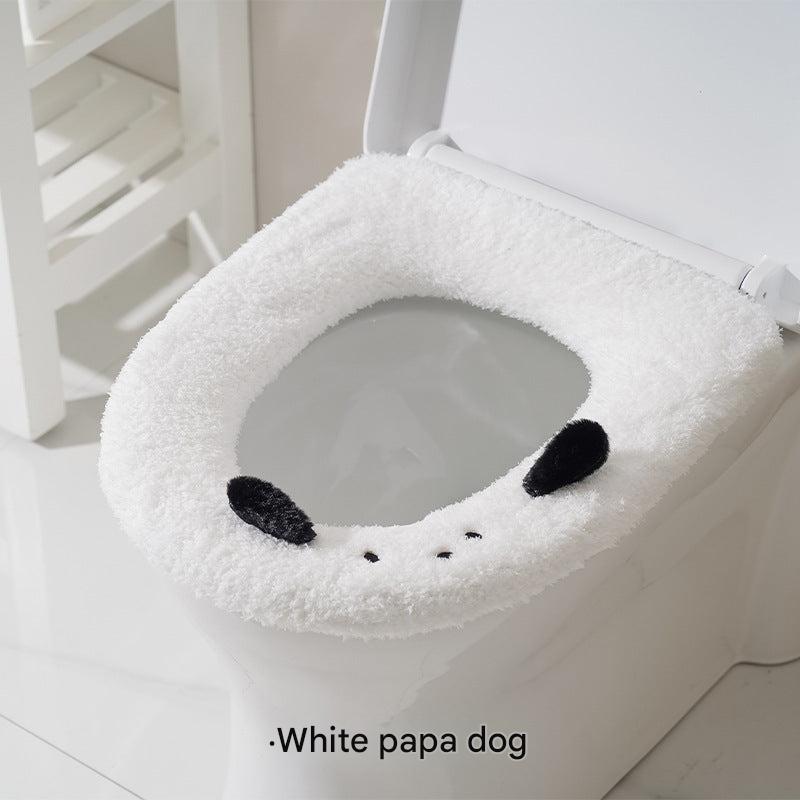 Nordic style Toilet Seat Cover on standard toilet