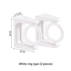 Adjustable Tension Curtain Rod installed in kitchen