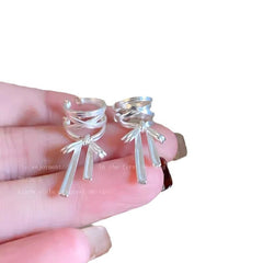 Lightweight metal alloy ear cuffs for women