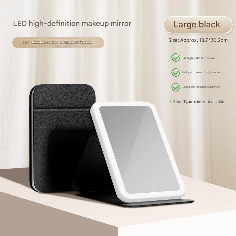 LED lighting for natural makeup application