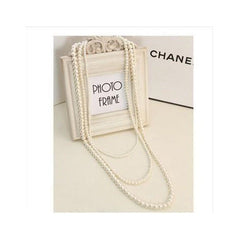 Layered Vintage Necklace detail