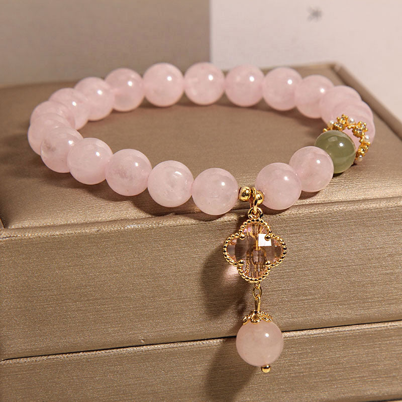Lightweight Comfort of Rose Quartz Bracelet - image 3