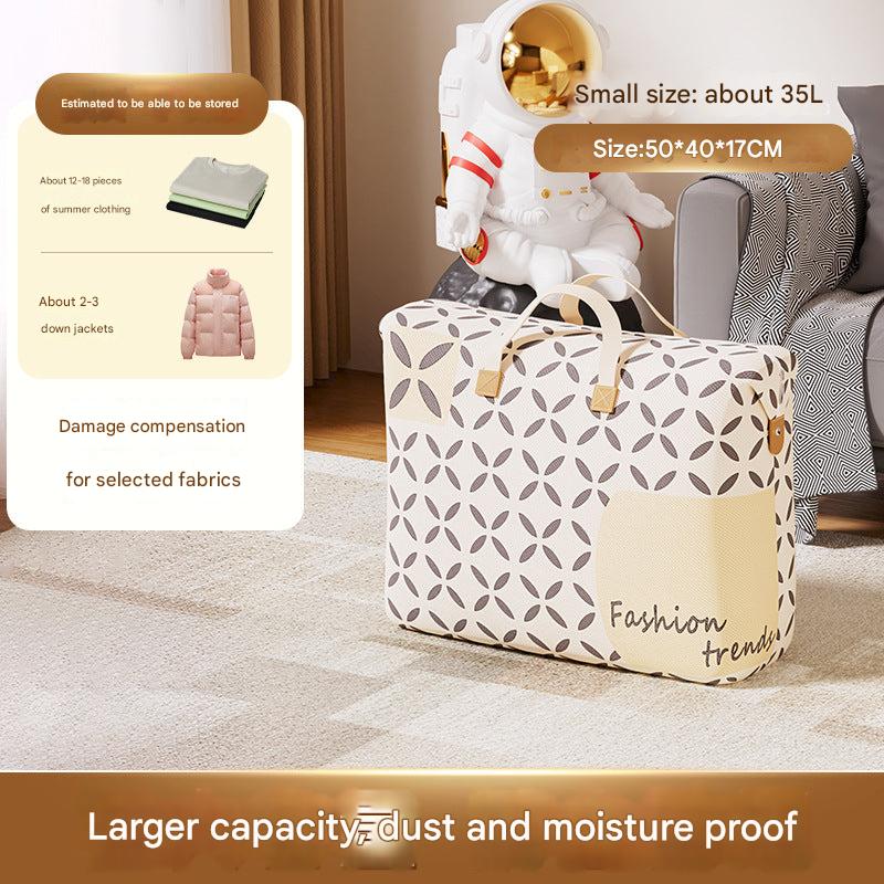 Dustproof storage solution for blankets