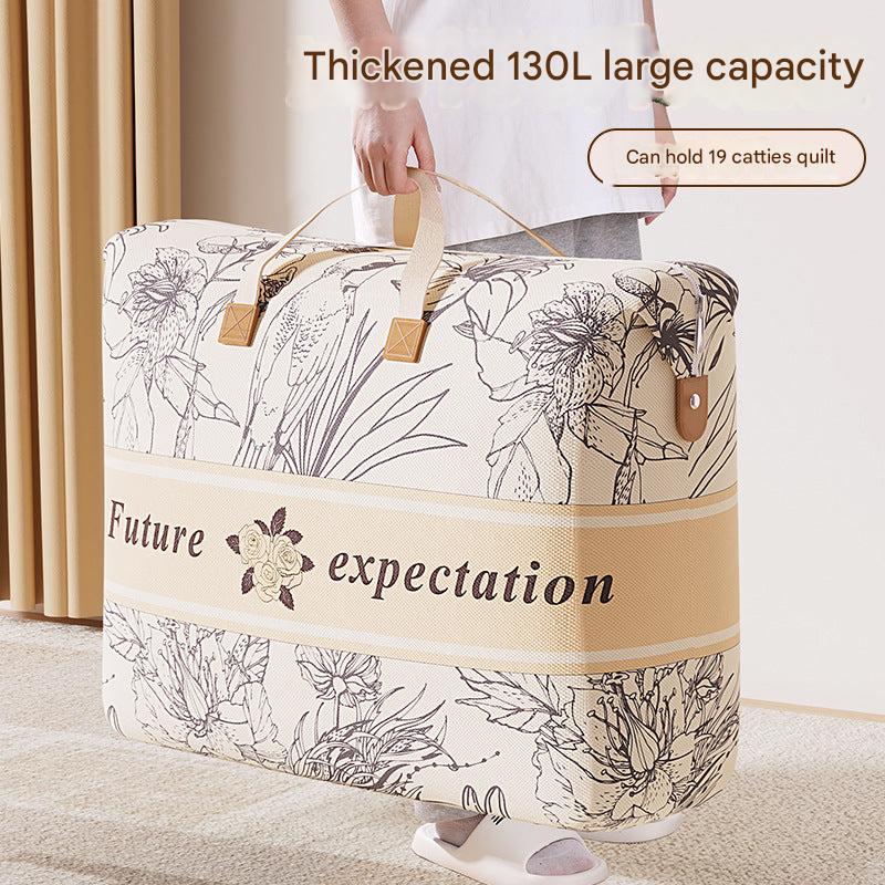 Large capacity storage bag for home organisation