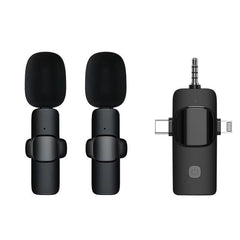 Wireless Clip-On Microphone Q8 with user demonstration