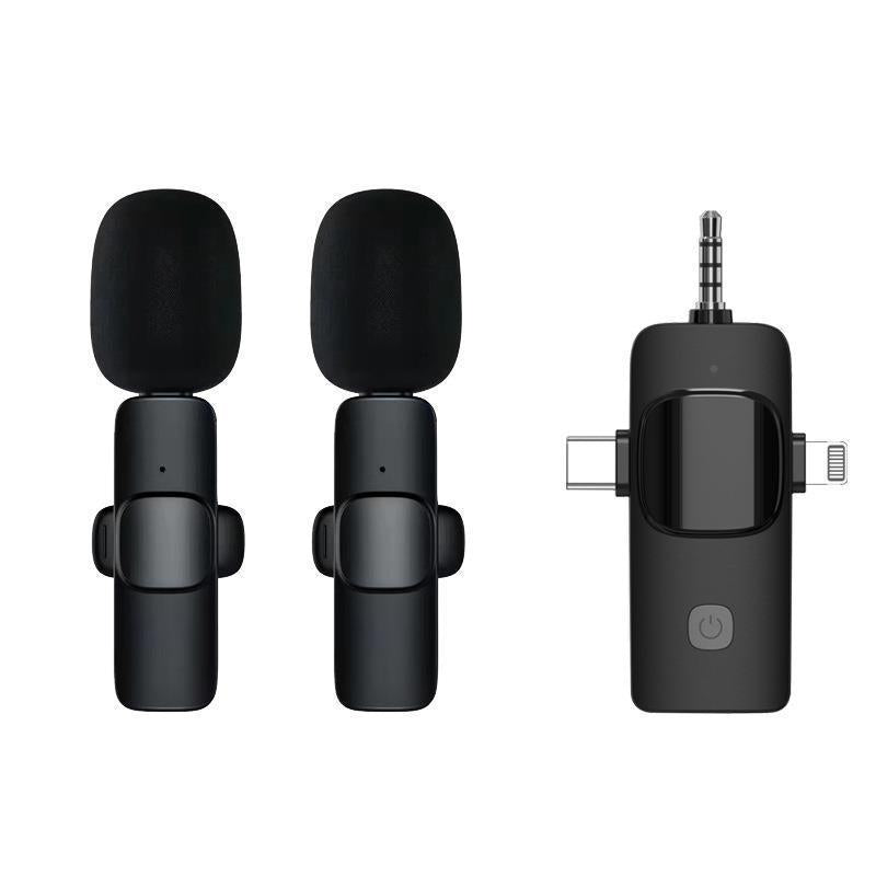 Wireless Clip-On Microphone Q8 with user demonstration