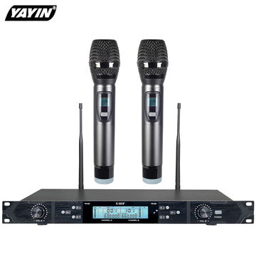 elegant design of USB microphone in black