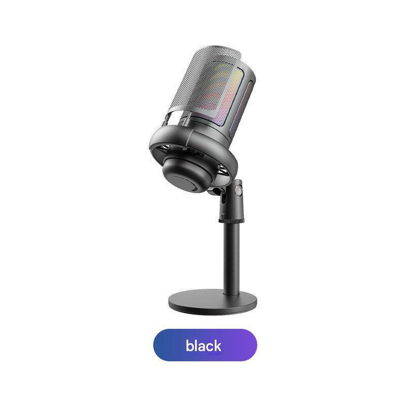 side view of USB Microphone for gaming and streaming