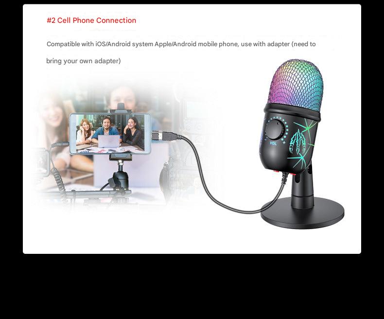 V5 RGB microphone side view