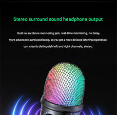 V5 condenser microphone features view