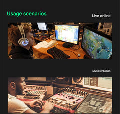 V5 microphone recording studio setup