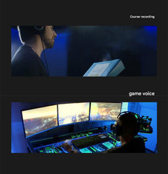 V5 microphone connected to PC setup