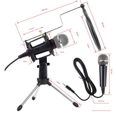 COKYIS F9 microphone in studio setup