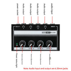 Durable build of studio headphone amplifier