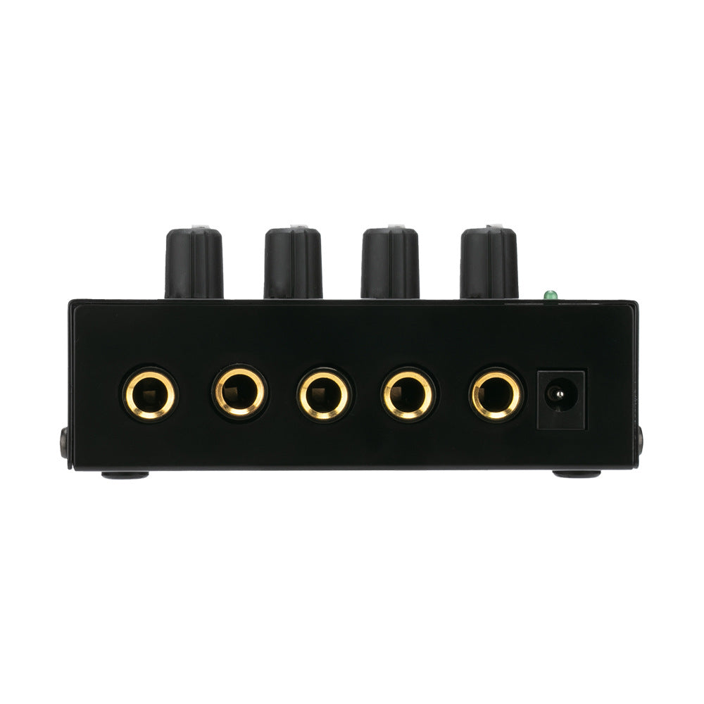 Versatile audio amplifier for professional use