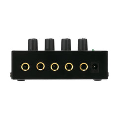 Versatile audio amplifier for professional use