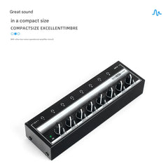 Compact design of HA800 headphone amplifier