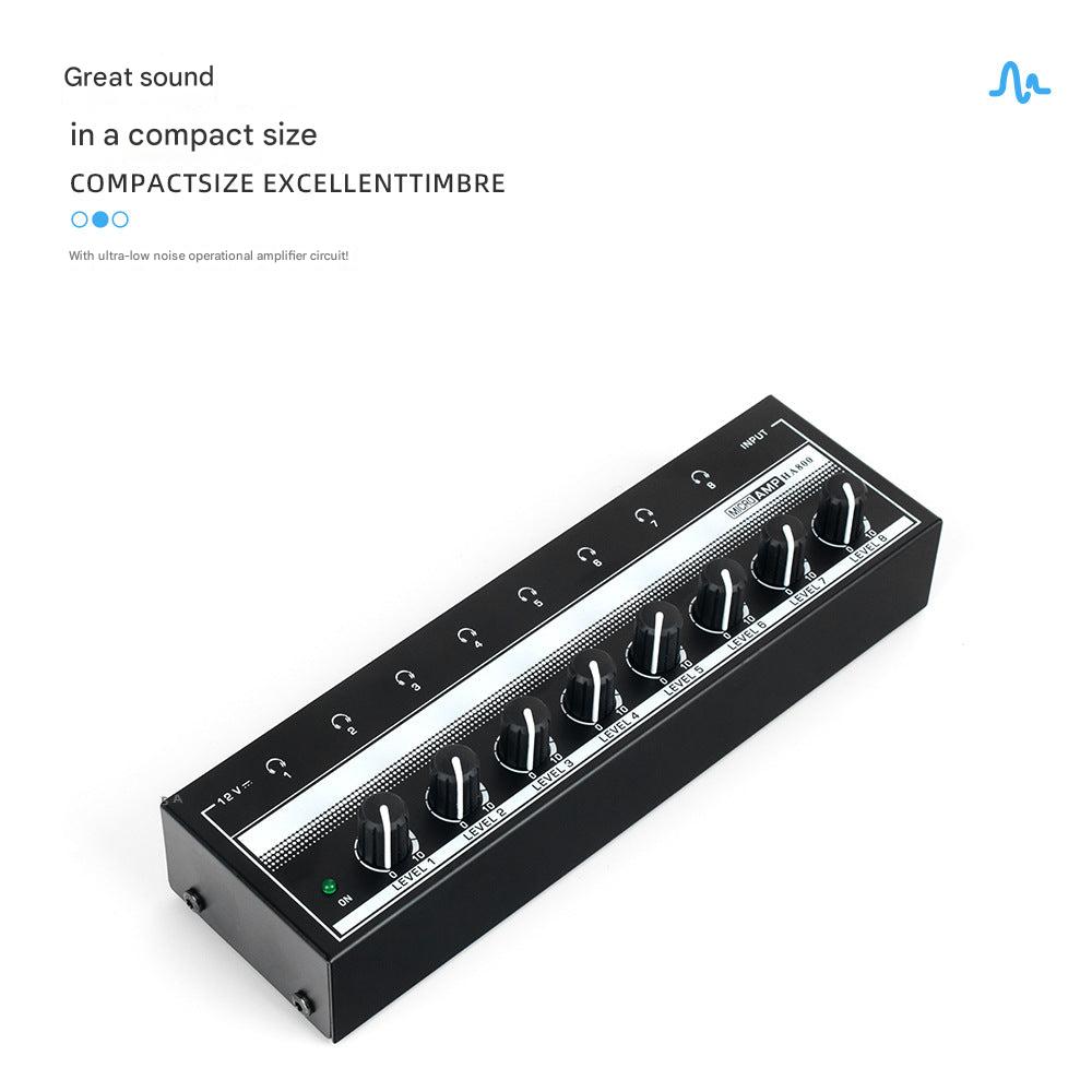 Compact design of HA800 headphone amplifier