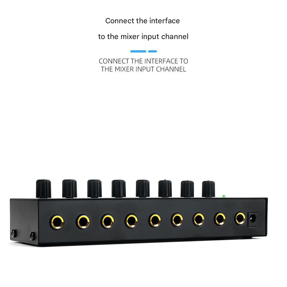 HA800 connected with multiple headphones