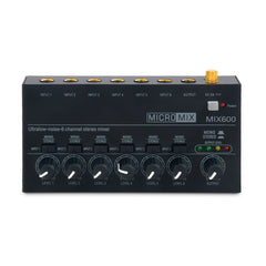 Versatile audio mixer for musicians