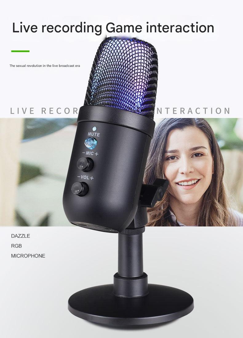 compact gaming microphone setup