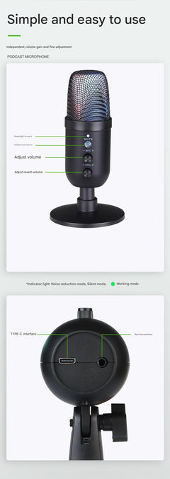 microphone for clear audio quality