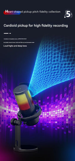 Portable USB Microphone for Gaming