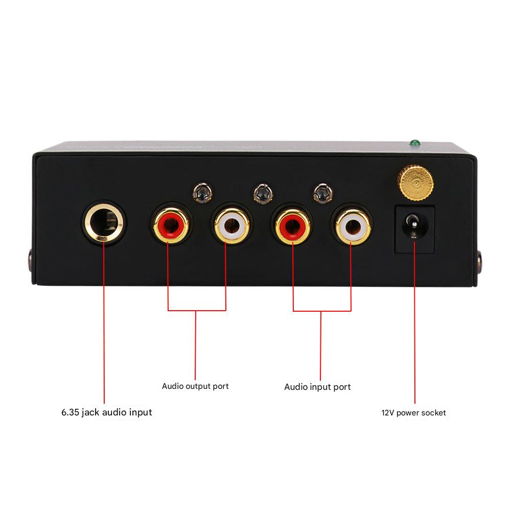 Close up of PP400 preamp user interface