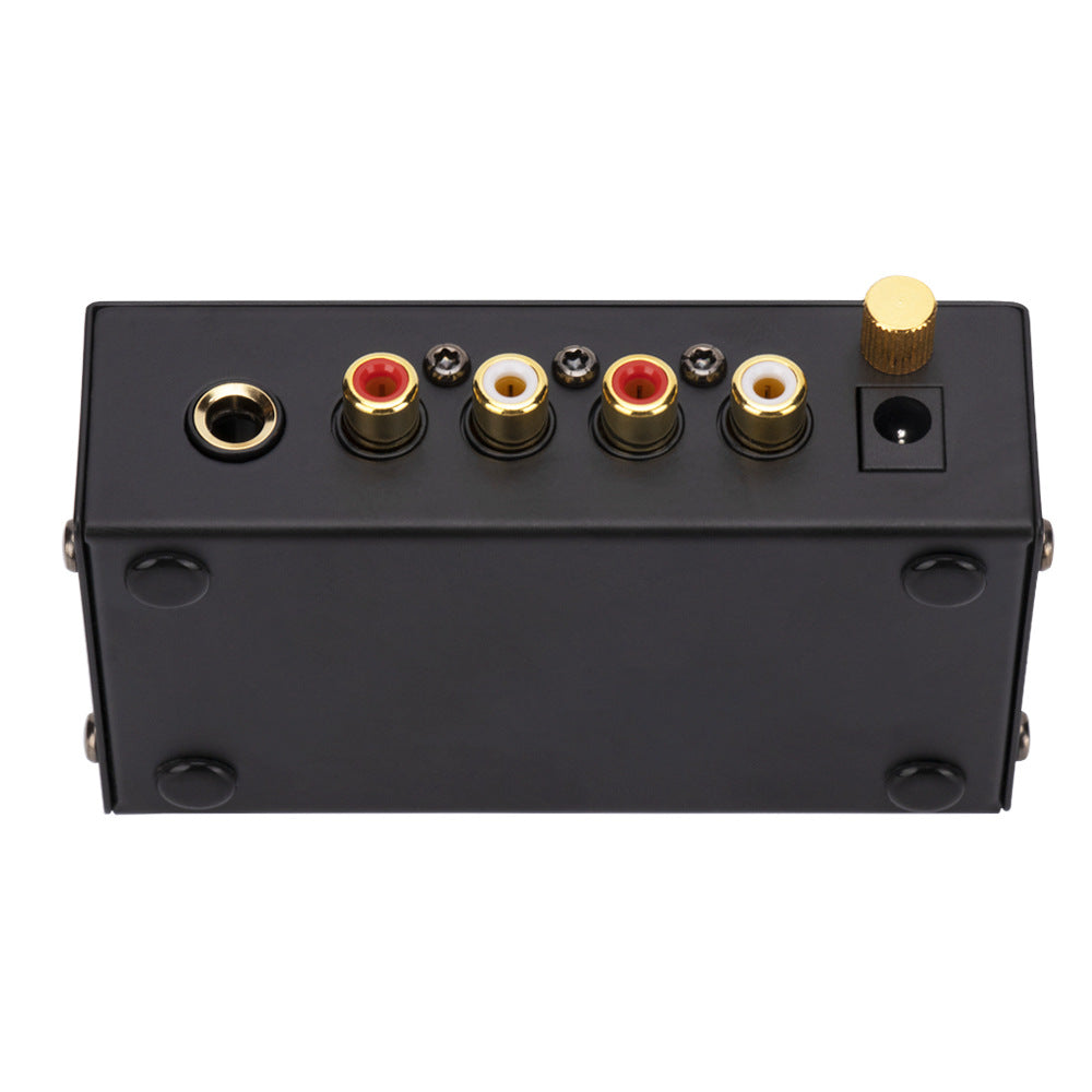 Angled view of the PP400 Turntable Preamp