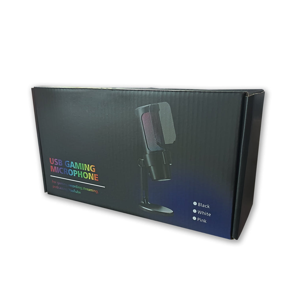 USB Live Streaming Microphone with Colourful Lights image 8