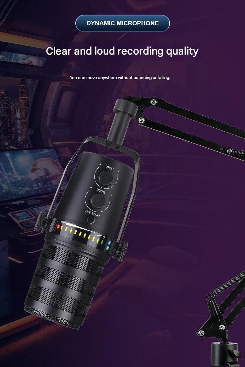 MV7 dynamic microphone front view
